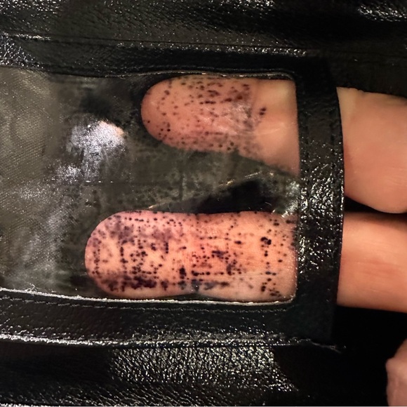 Vintage Coach Wallet Black/White - Picture 7 of 14